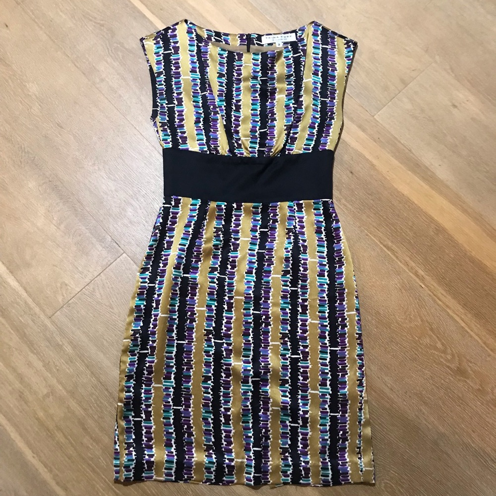 Trina Turk, size 2, 100% silk.